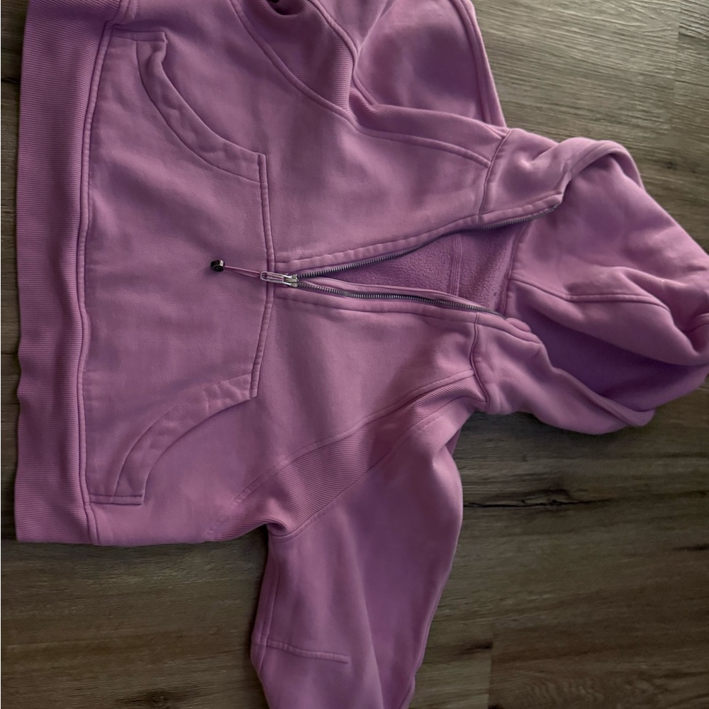 Pink Half Zip Hoodie